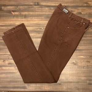 Brown Vintage Roughrider jeans